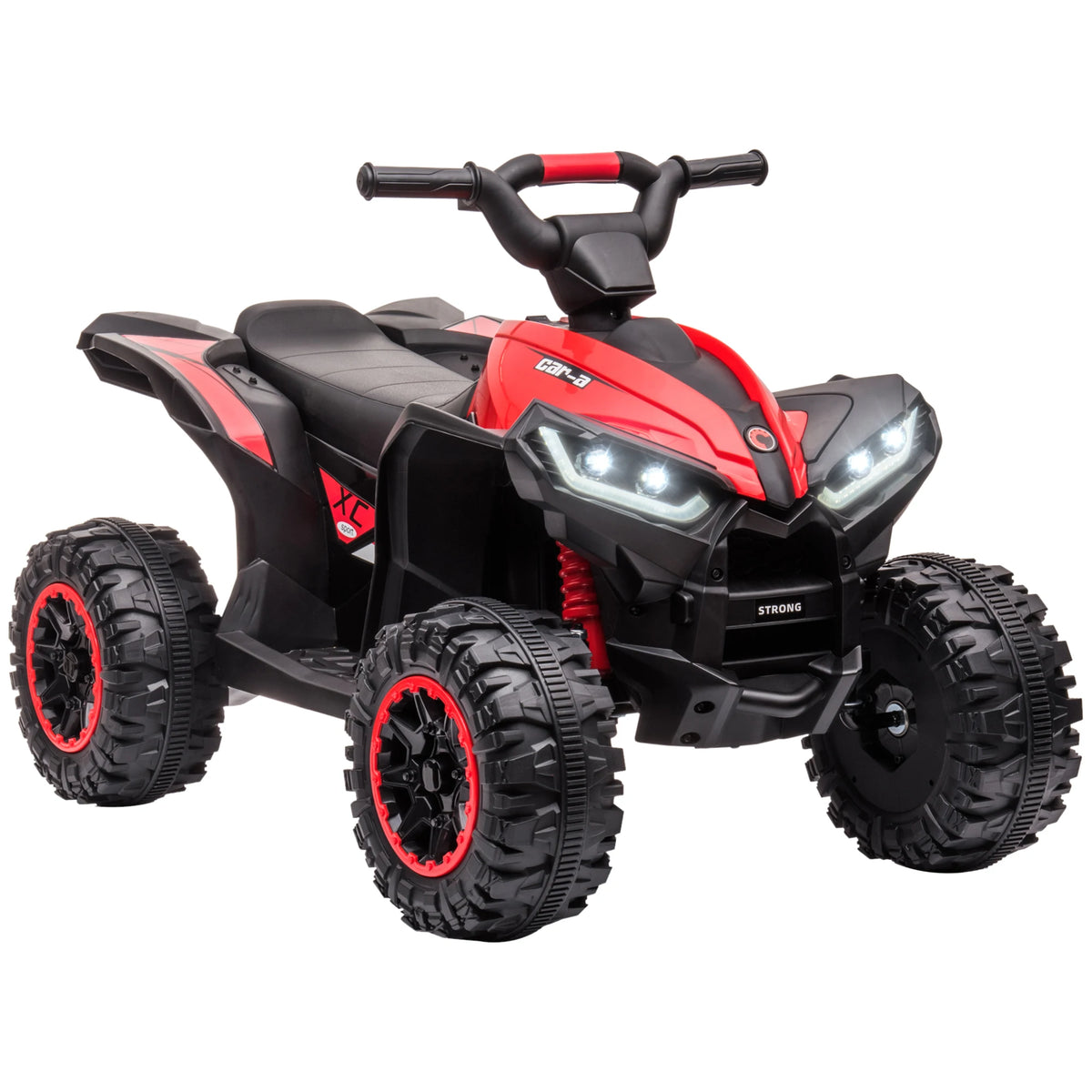 Homcom Electric Quad for Children 3-5 Years 12V with 2 Motors Headlights Horn