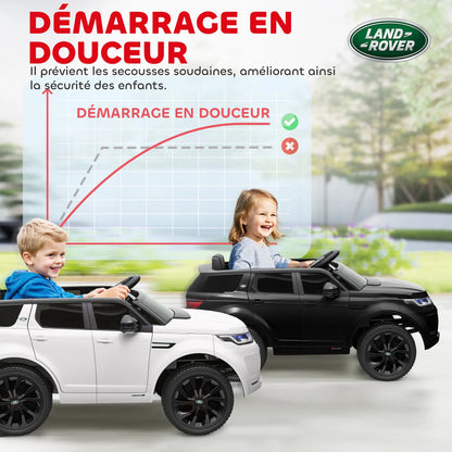 AIYAPLAY Car Electric children licensed Land Rover Library Sport Sport electric vehicle 12V with remote control 2,4G lumi