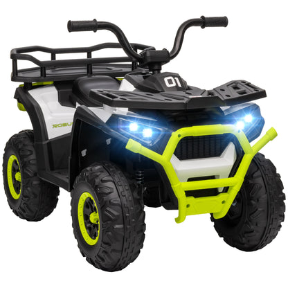 Aiyaplay Electric Quad for Children +3 Years Old with 12V Battery Load 30 kg Green
