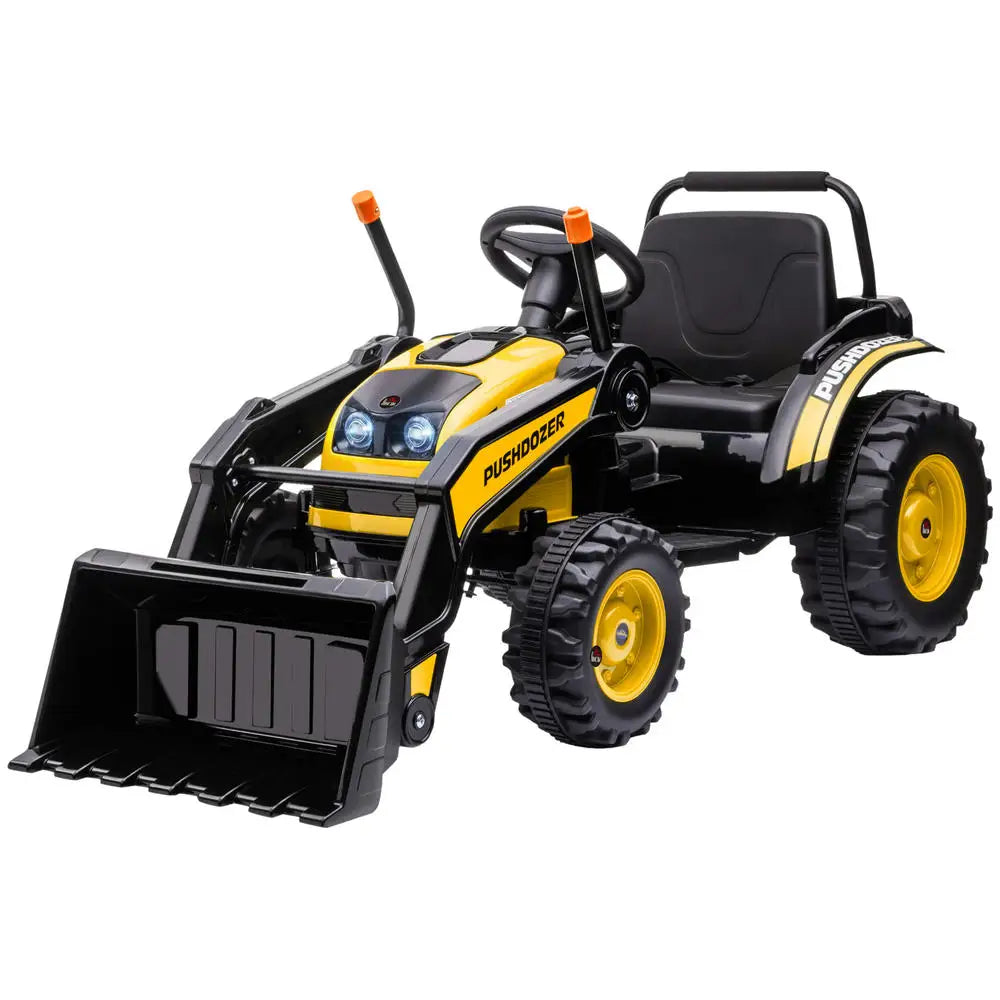 Ride On Excavator Toy 132 X 62 X 65 Cm Adjustable Manual Shovel Safety Belt Seat Easy Steering Assembly Required Leisure