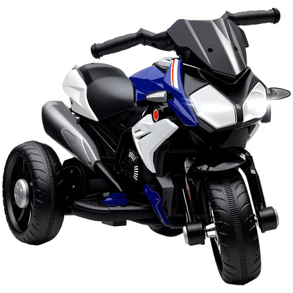 3-wheel 6 V electric Motorbike for children, electric car for children aged 3 to 6, with light and sound effects, 86x42x52cm