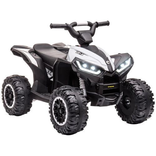 Homcom Electric Quad for Children 3-5 Years 12V with 2 Motors Headlights Horn