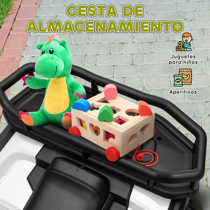 Aiyaplay Electric Quad for Children +3 Years Old with 12V Battery Load 30 kg Green